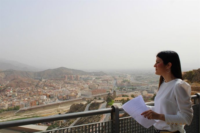 La edil de Medio Ambiente del Ayuntamiento de Lorca, María Hernández
