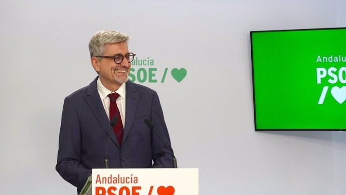 El portavoz adjunto del PSOE-A, Josele Aguilar.