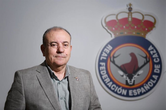 El presidente de la Real Federación Española de Caza (RFEC), Manuel Gallardo.