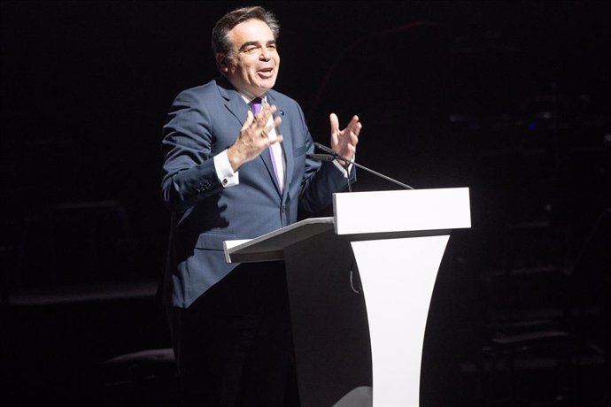 Archivo - El  vicepresidente de la Comisión Europea, Margaritis Schinas,   a 4 de abril de 2024, en Sevilla, Andalucía (España). 