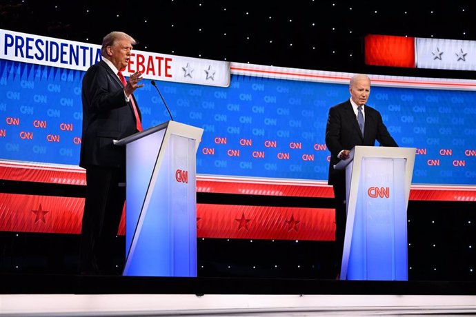 Debate entre Donald Trump y Joe Biden 