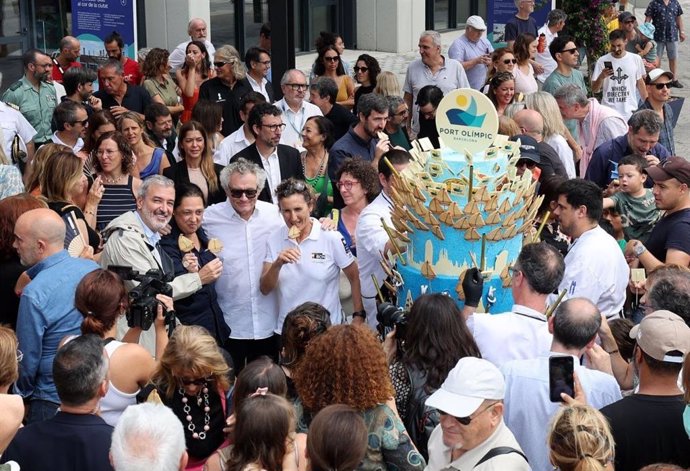 Barcelona inaugura el nou Port Olímpic amb miradors i un espai gastronòmic