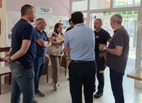 Presidente de la Diputación de Ciudad Real expresa su pesar por el incendio en la residencia de Villarrubia de los Ojos