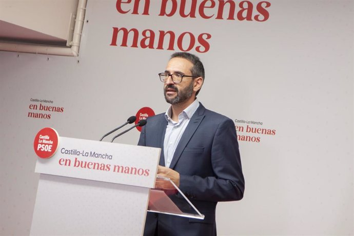 Archivo - El secretario de Organización del PSOE de Castilla-La Mancha y diputado nacional, Sergio Gutiérrez, en una foto de archivo.