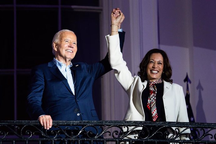 Kamala Harris y Joe Biden (archivo)