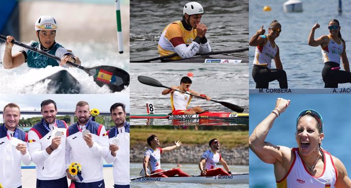 Palistas españoles clasificados para los Juegos Olímpicos de París 2024