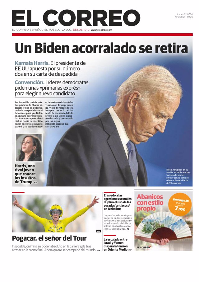 Portada El Correo