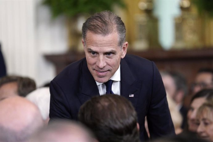 Hunter Biden, hijo del presidente de EEUU, Joe Biden, durante un acto en la Casa Blanca, en Washington (archivo)