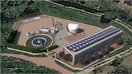 Nueva EDAR proyectada en Paüls (Tarragona)