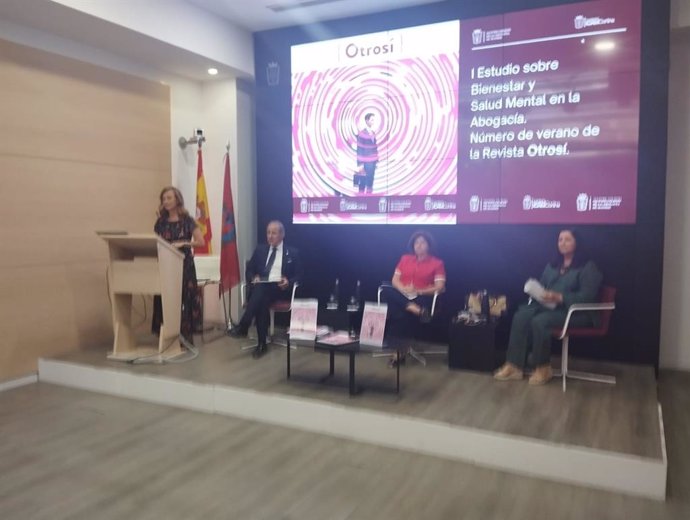 Presentación del informe del ICAM sobre la salud mental de la Abogacía