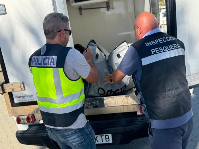 Pesca ilegal de atún rojo en Huelva.