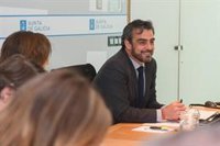 Calvo preside la reunión semanal del Consello al ir Rueda a la directiva del PP en Madrid: "Este es un gobierno coral"