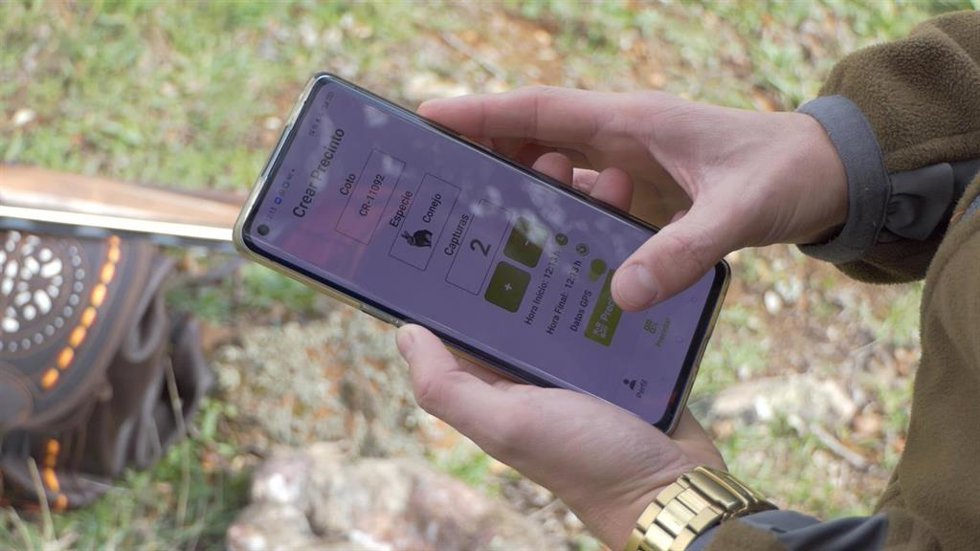 El Precinto Digital permitirá el registro de animales cazados en tiempo real en el teléfono móvil
