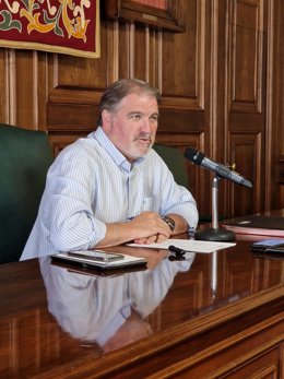 El primer teniente de alcalde del Ayuntamiento de Teruel, Juan Carlos Cruzado.