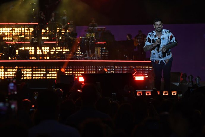 Archivo - Arxiu - El cantant Melendi en imatge d'arxiu. 
