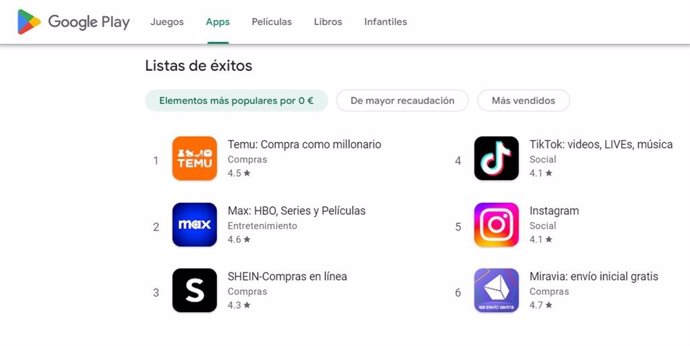 Archivo - Recurso de la tienda de aplicaciones Play Store