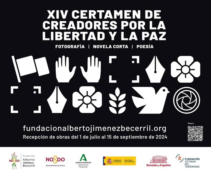 La Fundación Alberto Jiménez-Becerril convoca el XIV Certamen de Creadores por la Libertad y la Paz.