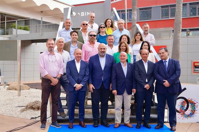 El alcalde de Palma, Jaime Martínez, en un acto de Asima por su 60 aniversario.