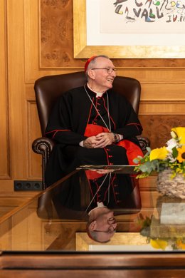 Archivo - El secretario de Estado del Vaticano, Pietro Parolin