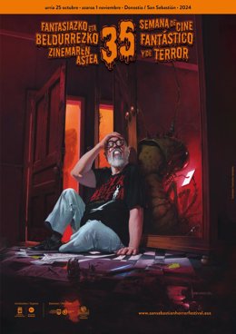 El cineasta Álex de la Iglesia es el protagonista del cartel de la 35 Semana de Cine Fantástico y de Terror de San Sebastián