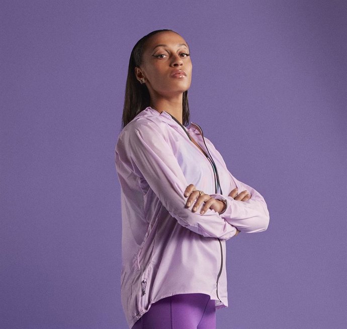 Archivo - La atleta Ana Peleteiro, bronce en triple salto en Tokyo 2020, es una de las embajadoras de la plataforma de comercio electrónico Miravia, patrocinador de los Juegos de Paris 2024.