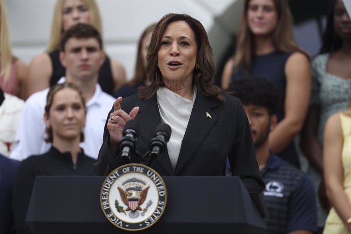 La vice-presidenta d'EUA, Kamala Harris