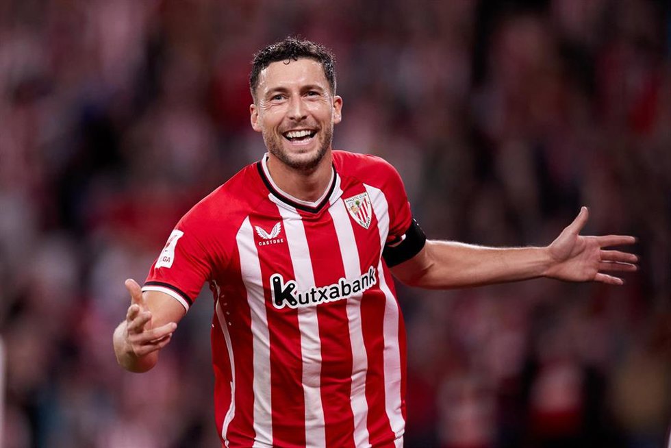 Archivo - El jugador del Athletic Club Óscar de Marcos.