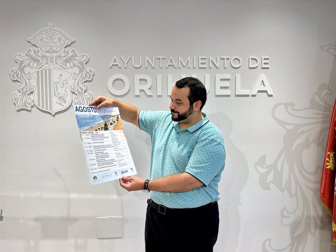 El concejal de Turismo del Ayuntamiento de Orihuela, Gonzalo Montoya