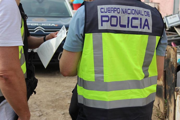 Actuación de la Policía Nacional.