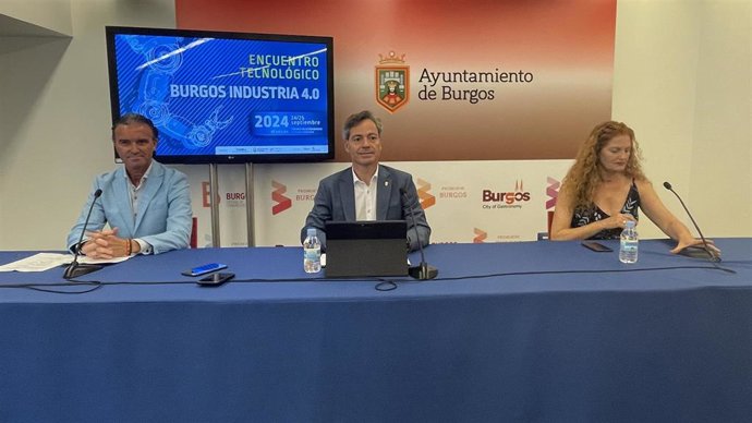 Presentación del Encuentro Tecnológico que se celebrará en septiembre en Burgos.