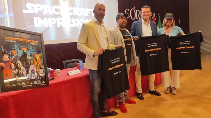 Presentación del I Festival Internacional de Cine Fantástico 'Noctámbulo'.