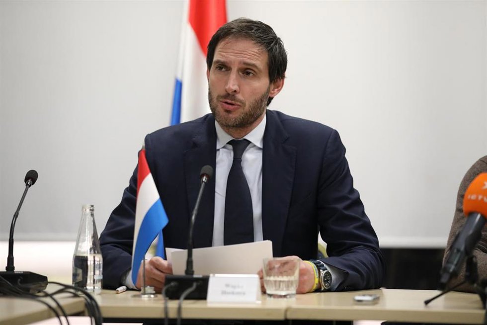 Archivo - El comisario de Acción Climática de la UE, el neerlandés Wopke Hoekstra
