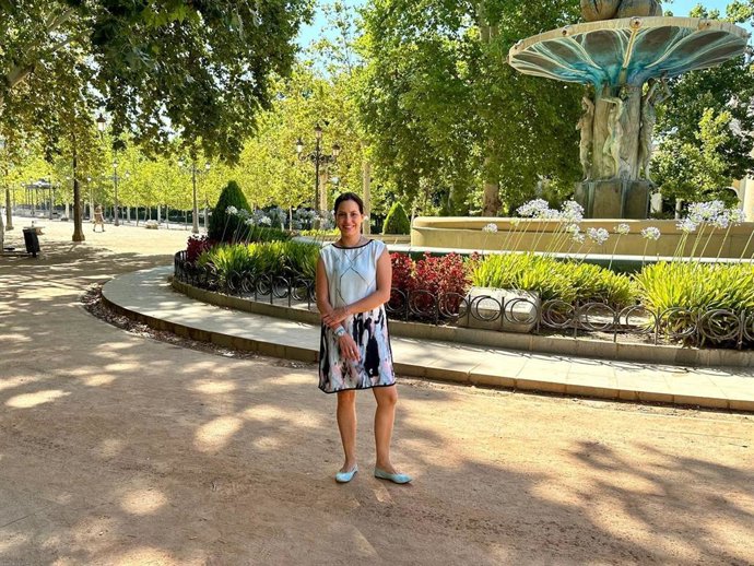 La viceportavoz de Vox en el Ayuntamiento de Granada, Mónica Rodríguez Gallego.