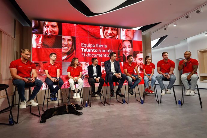 Archivo - Presentación del documental “Equipo Iberia Talento a bordo” en Espacio Iberia el 5 de junio de 2024, en Madrid, España.