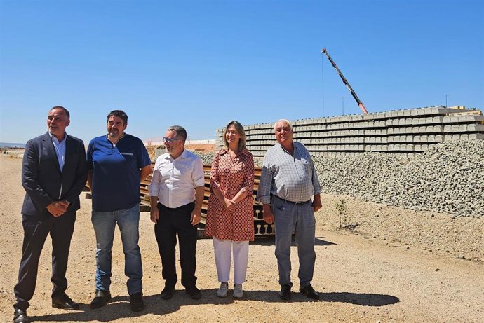 Visita a las obras de la terminal intermodal Port Tarragona Guadalajara-Marchamalo.