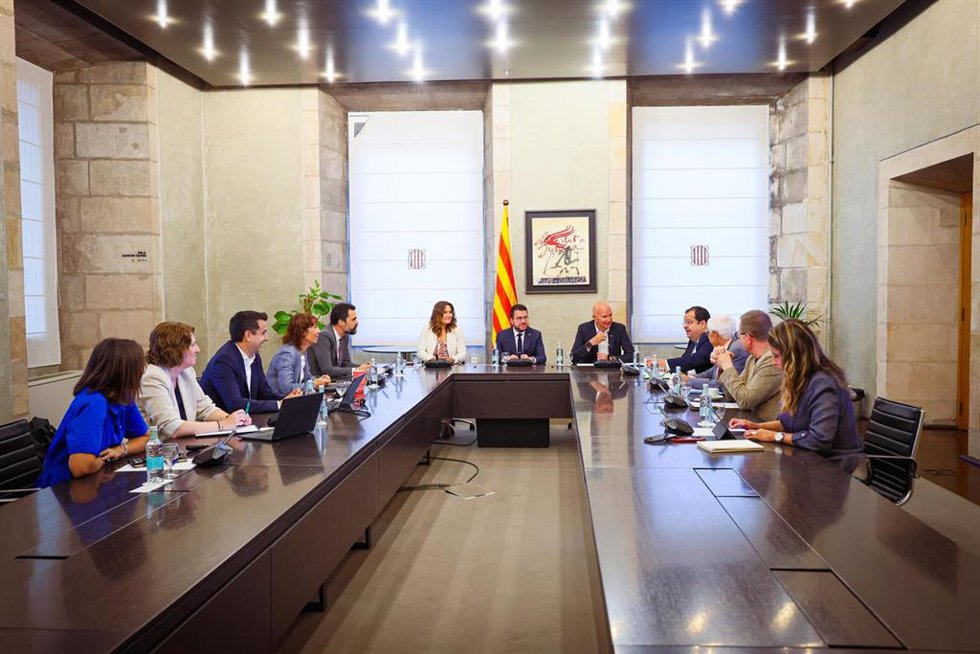 Reunión del Consell Executiu de la Generalitat