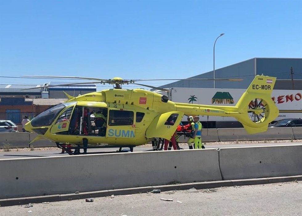 Helicóptero del Summa 112