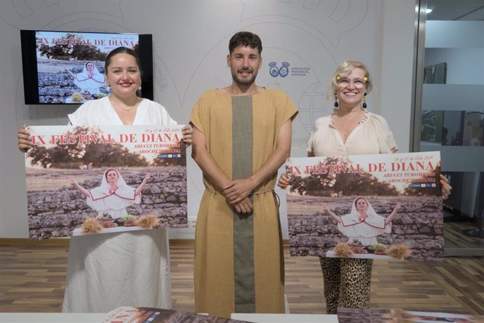 Presentación de la IX edición del Festival de Diana de Aroche (Huelva).