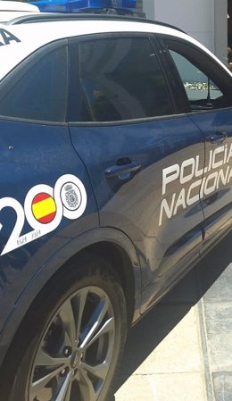 Vehículo de la Policía Nacional.