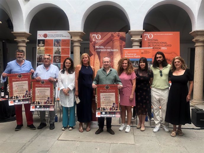 Presentación de la extensión del Festival de Mérida en Regina