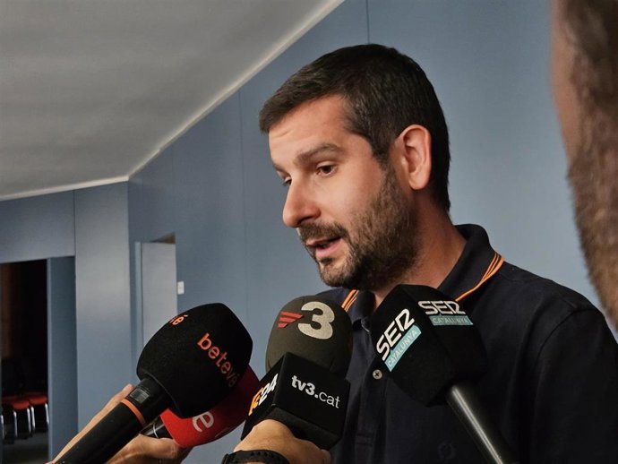 El portavoz de ERC en el Ayuntamiento de Barcelona, Jordi Castellana