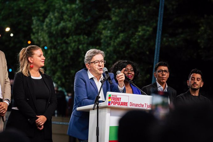 El líder de La Francia Insumisa, Jean-Luc Mélenchon