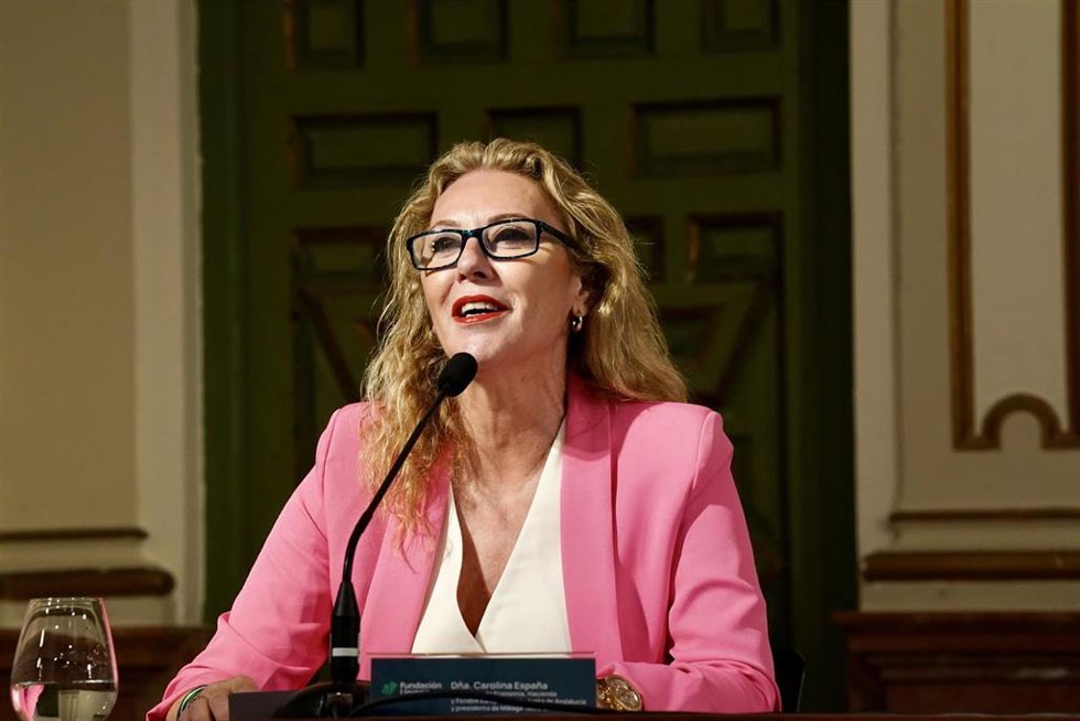 La consejera de Economía, Hacienda y Fondos Europeos, Carolina España  