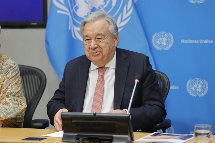 El secretario general de Naciones Unidas, António Guterres