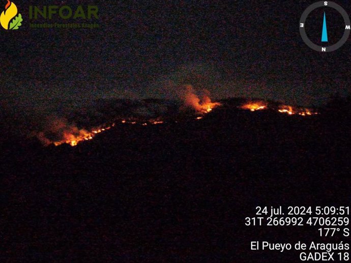 La causa del fuego ha sido una cosechadora