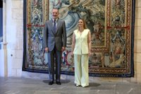 Empieza la audiencia entre el Rey y Prohens en el Palacio de la Almudaina