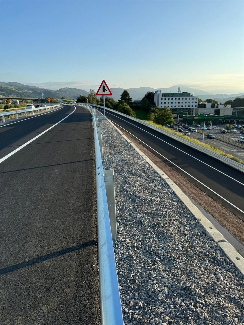 Abierta al tráfico la incorporación a la A-67 desde Sierrapando hacia Palencia