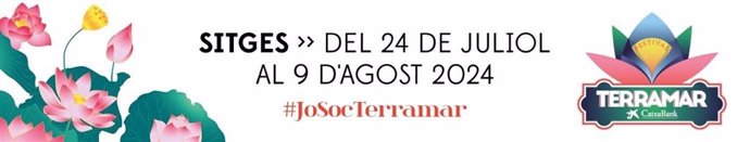 Cartell del Festival Terramar de Sitges