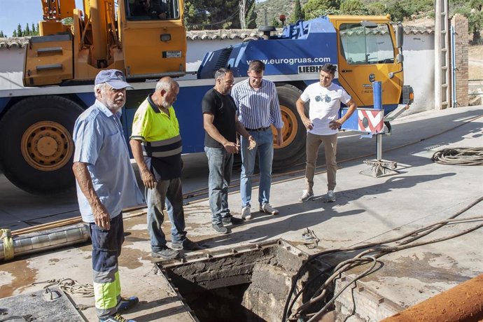 Estepa está sin agua por una doble avería en las dos bombas principales que extraen el agua del acuífero.