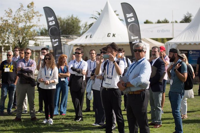 Archivo - Expodronica reunirá en septiembre en Madrid los servicios aéreos más innovadores de Europa